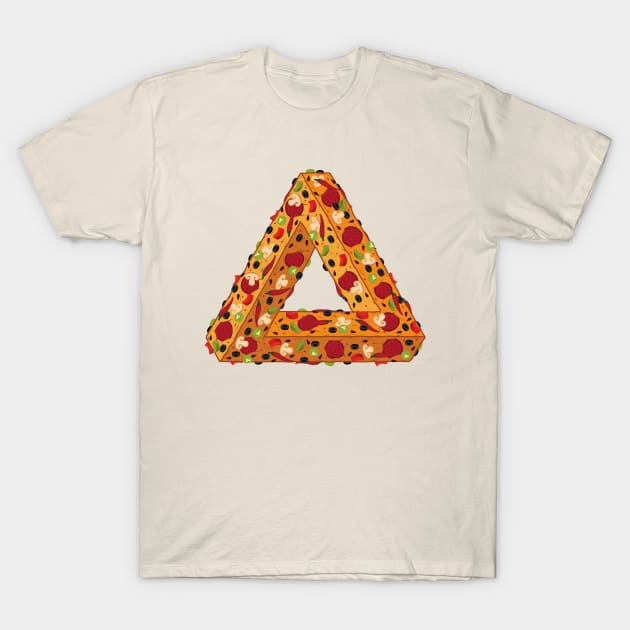 Penrose Pizza T-Shirt by Woah_Jonny